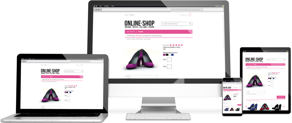 responsive ecommerce websites